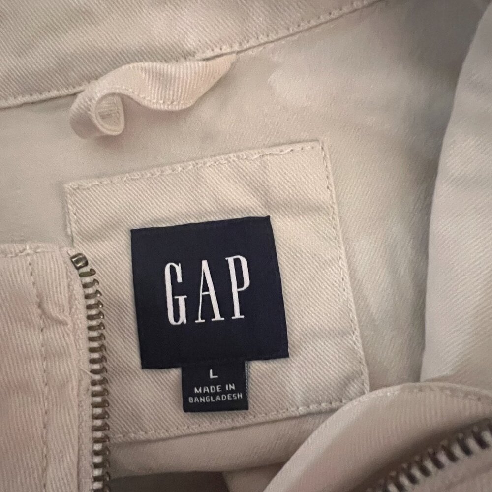 Gap Lightweight Utility Jacket, Large - image 4